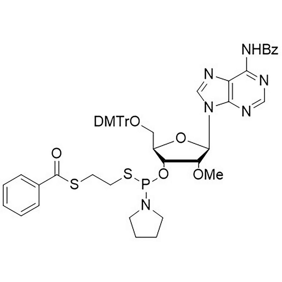 2'-OMe-A(Bz)-Thiophosphoramidite, BULK (g), HDPE Screw-Top